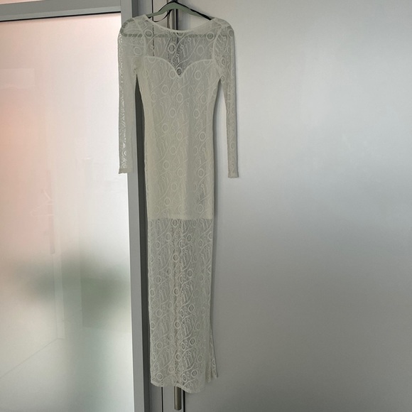 Marciano white bridal shower NWOT Small - Picture 1 of 5